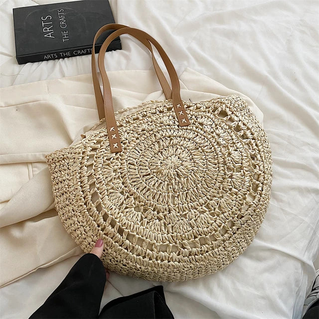 Bolsa Palha Rattan Eulália