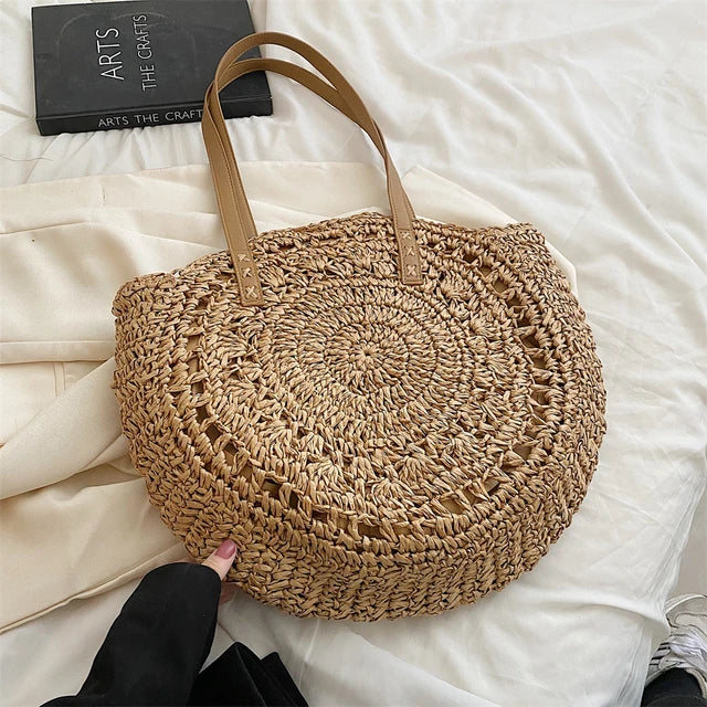 Bolsa Palha Rattan Eulália