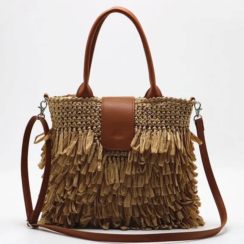 Bolsa de Palha Rattan Santiago