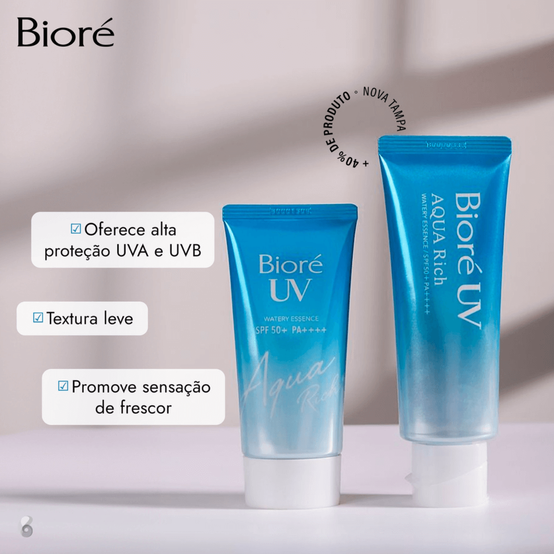 Protetor Bioré Aqua Rich Watery Essence FPS 50