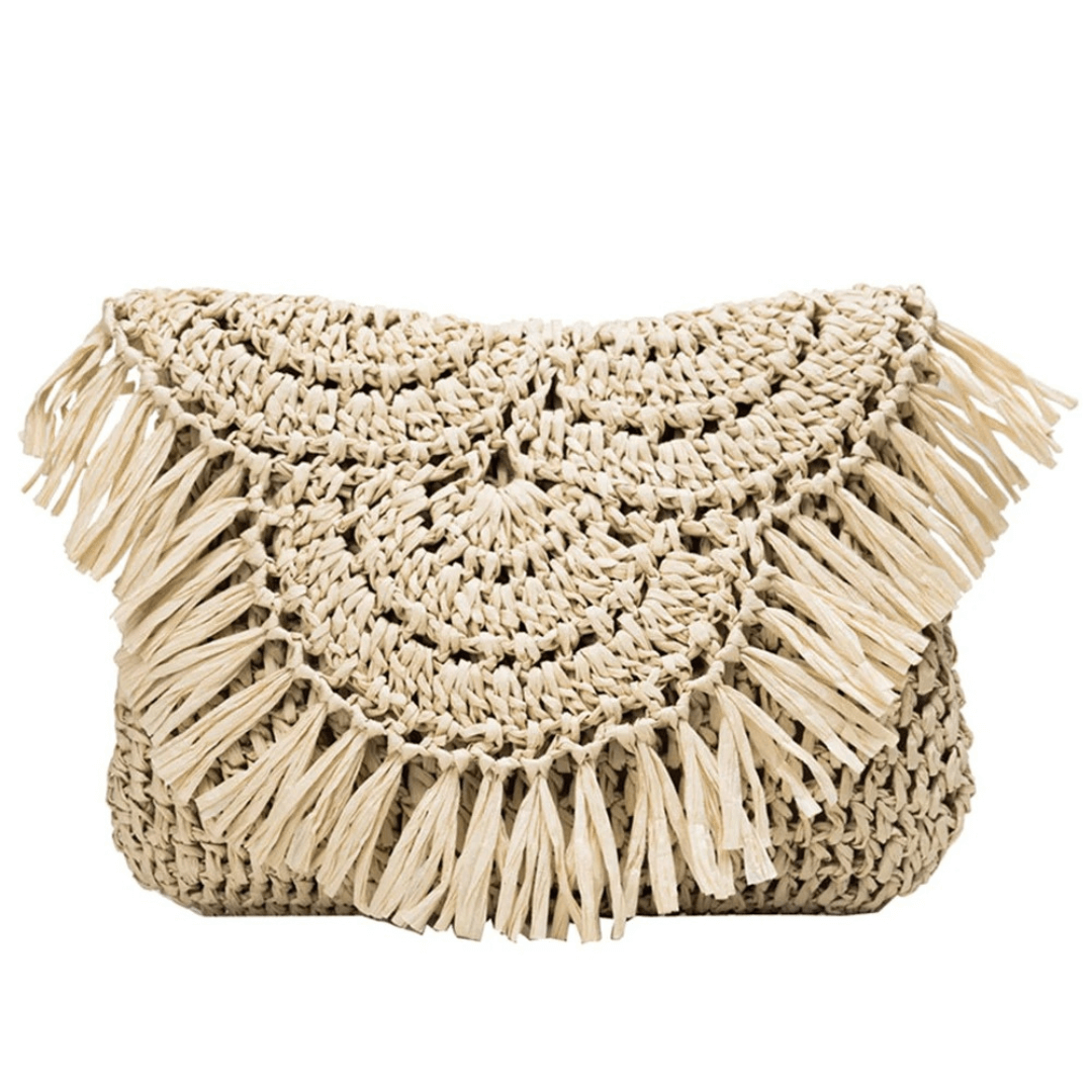 Bolsa Palha Rattan Veneza