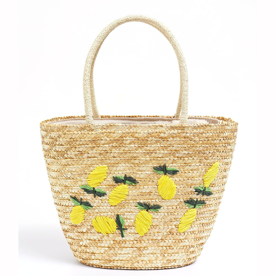 Bolsa Palha Rattan Siciliana